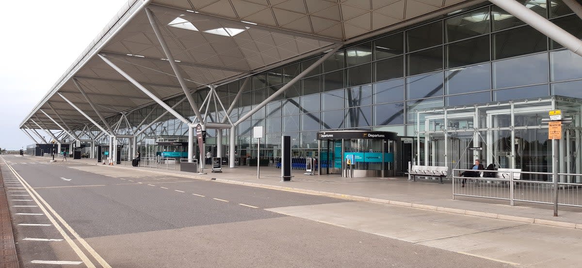 Departures at Stansted Airport, Essex (PA Archive)