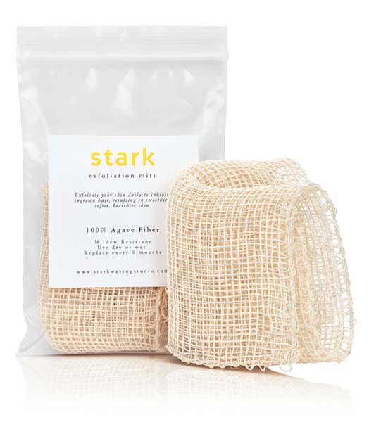 Stark’s exfoliating mitt. (Photo: Stark Waxing Studio)