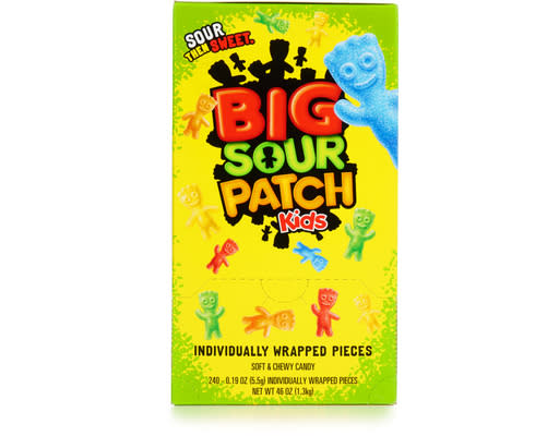 8) BIG Sour Patch Kids