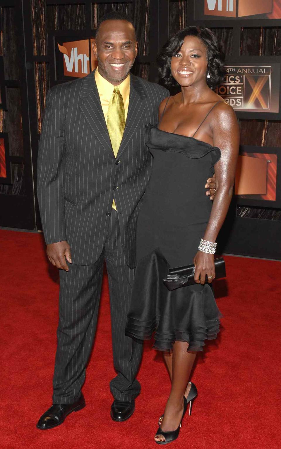 Julius Tennon and Viola Davis attend The 14th Annual Critics' Choice Awards at Santa Monica Civic Center on January 8, 2009 in Santa Monica, California