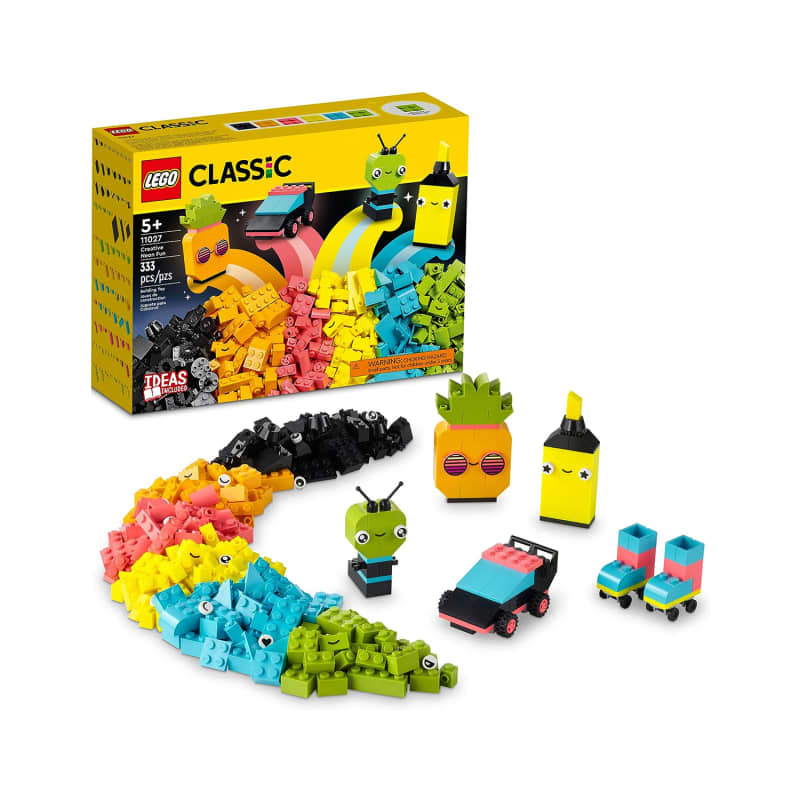 LEGO Classic Creative Neon Colors Fun Brick Box