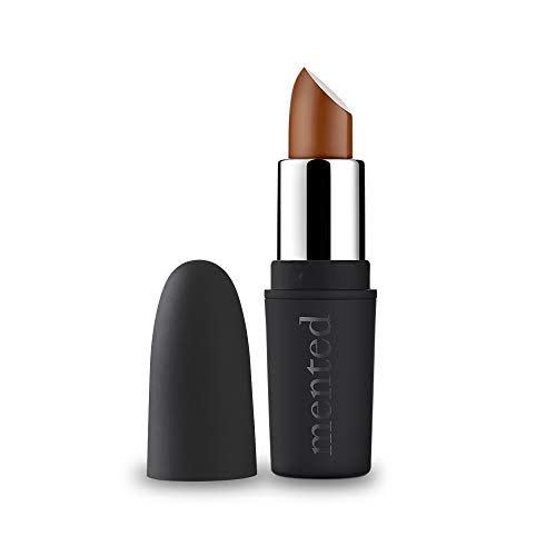 Velvet Matte Nude Red Brown Lipstick, Foxy Brown, Vegan, Paraben-Free, Cruelty-Free - Mented Cosmetics