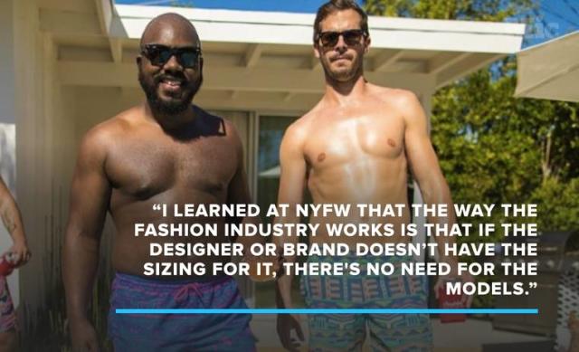 Meet the Queer, Plus-Size Male Model Who's Blowing Up on Social