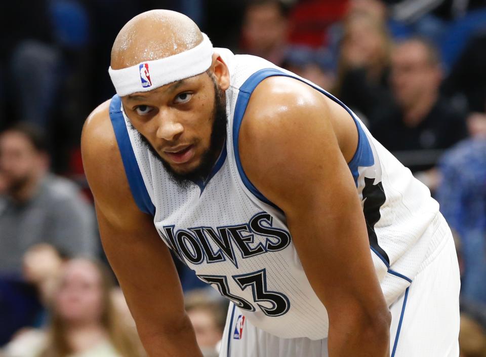 The Orlando Magic reportedly cut Adreian Payne after his name surfaced in a sexual assault scandal. (AP)