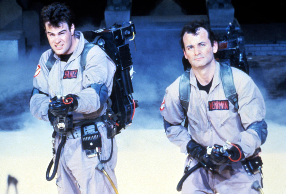 GHOSTBUSTERS, Dan Aykroyd, Bill Murray, 1984. ((C)Columbia Pictures / Courtesy Everett Collection)