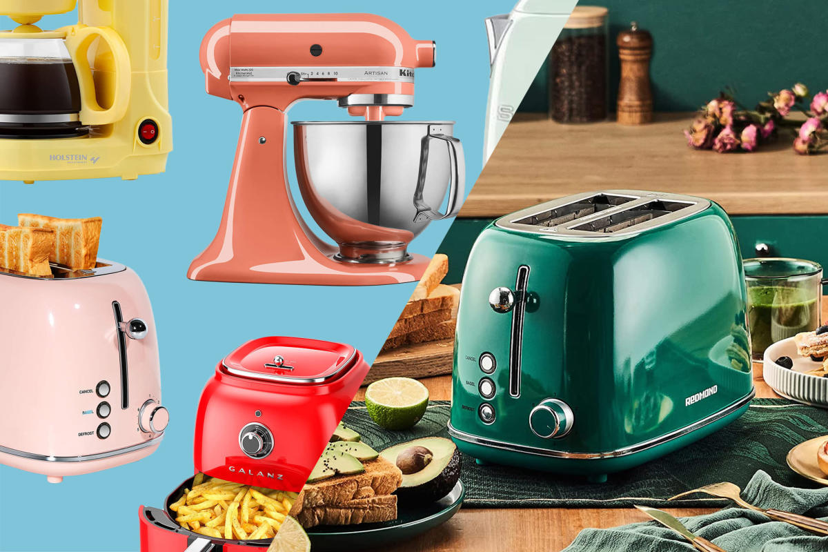 9 Retro Kitchen Appliances That’ll Bring Your Space Back in Time