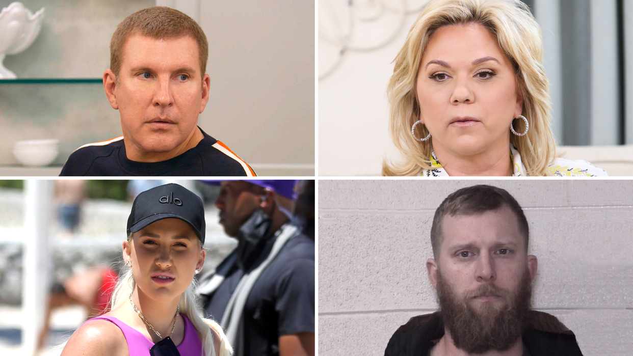 The Chrisleys have had a tumultuous year. (Photo: Getty Images, Smyrna Police Department)