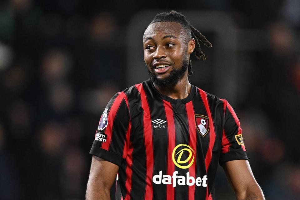 Antoine Semenyo assisted the winning goal for Bournemouth in midweek (Getty Images)