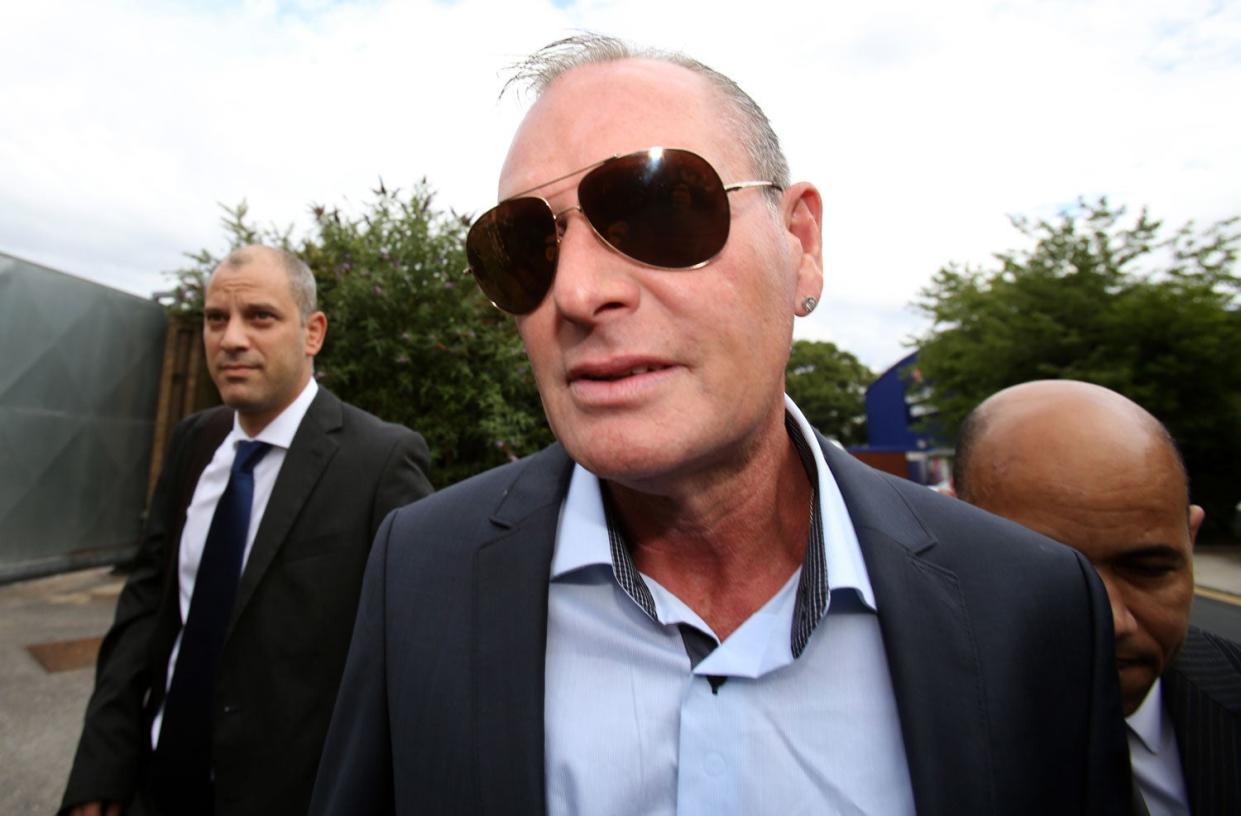 <p>Paul Gascoigne</p> (PA)