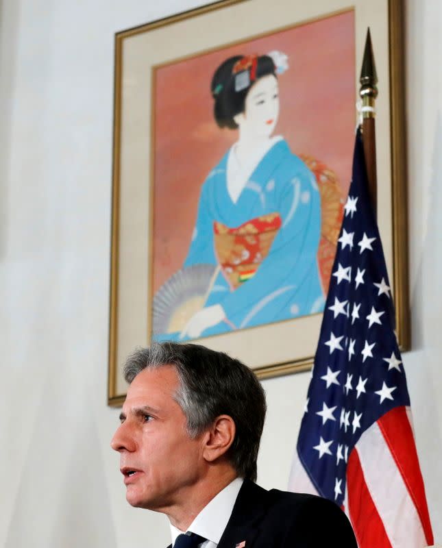 U.S. Secretary of State Antony Blinken visits Japan