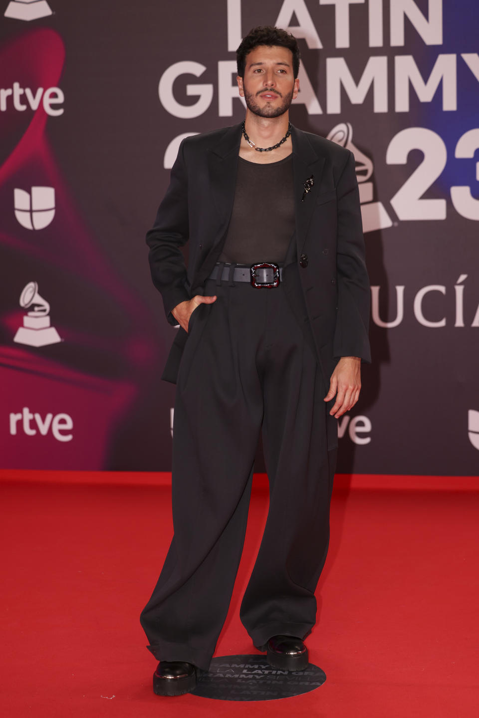 Latin Grammys 2023 - Sebastián Yatra (Vianney Le Caer/Invision/AP)