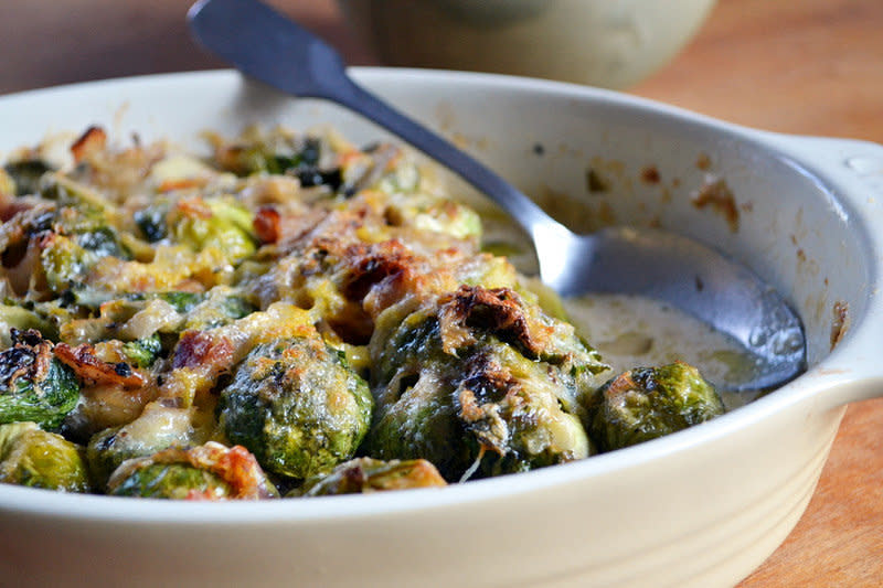 <strong>Get the <a href="http://theviewfromgreatisland.com/2011/11/brussels-sprout-gratin.html" target="_blank">Brussels Sprout Gratin recipe</a> by The View From Great Island</strong>