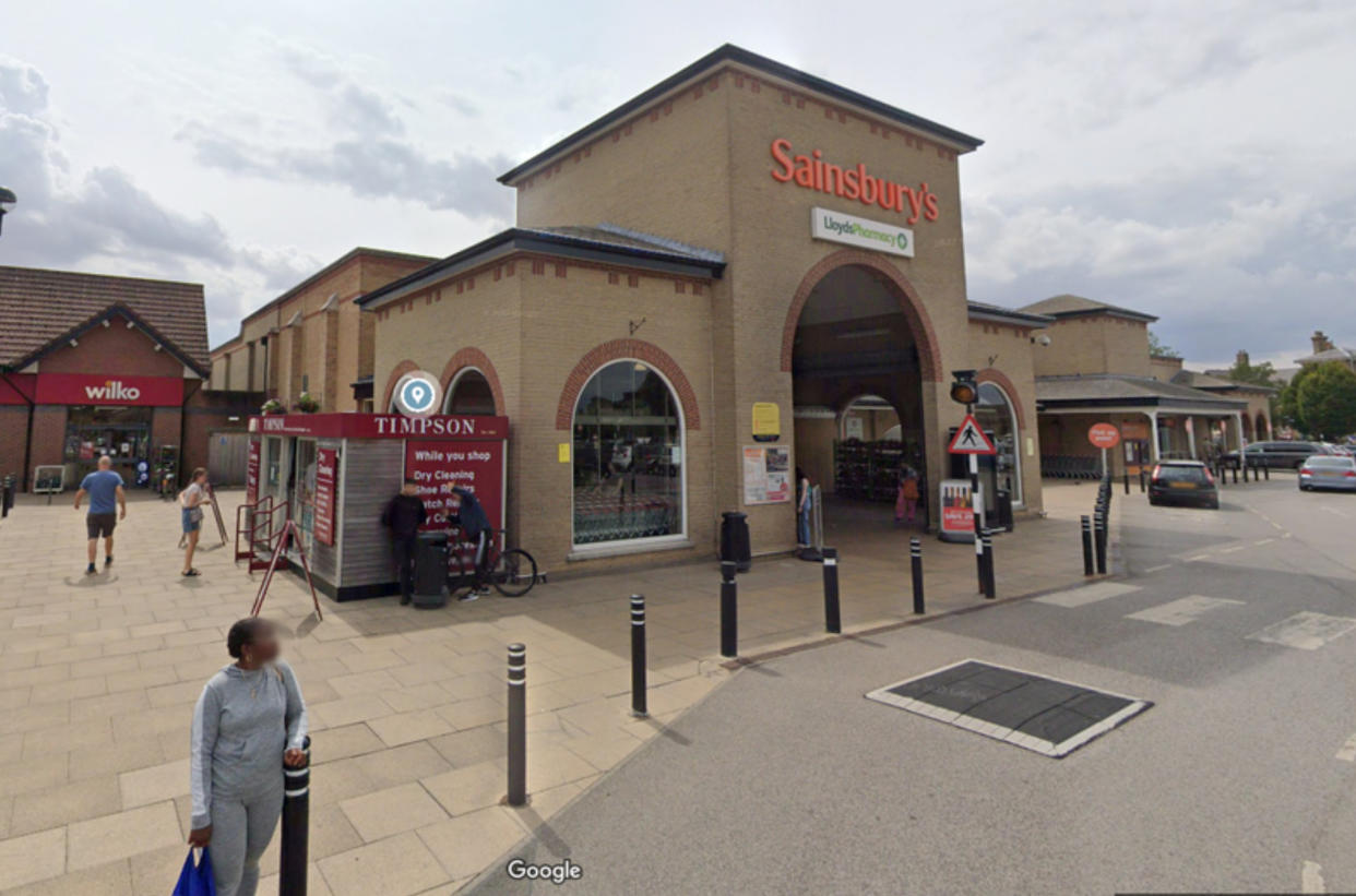 Ramunas Paskauskas died after he was held face down at Sainsbury's in Spalding for more than 30 minutes. (Reach/Google)