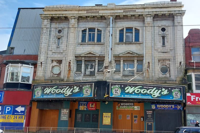 A building on a high street