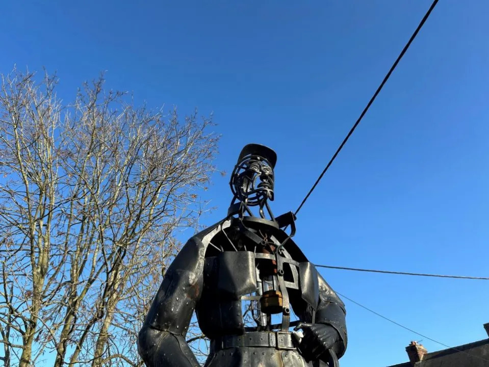 The Northern Echo: Miners Memorial in Langley Park