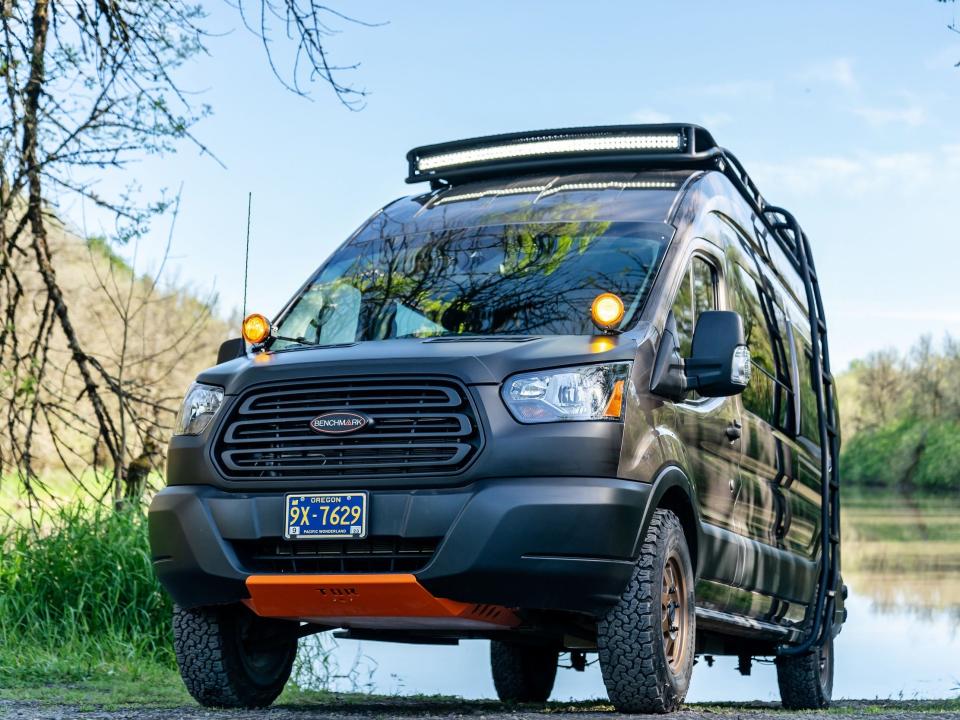 Benchmark Vehicles' Junior camper van 2019 Ford Transit