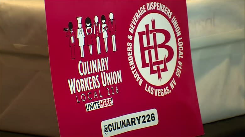 Culinary Workers Union poster