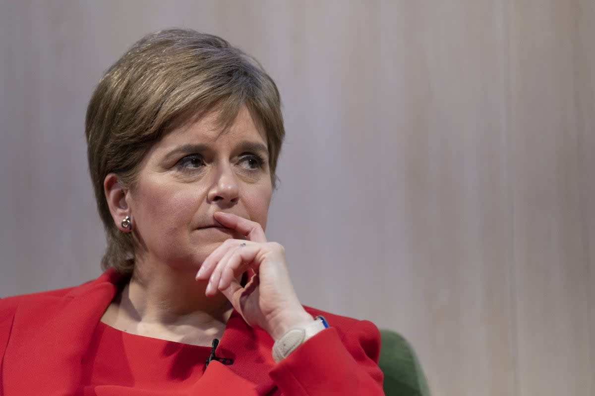 Nicola Sturgeon says she is innocent of any wrongdoing  (Kirsty O’Connor / PA)