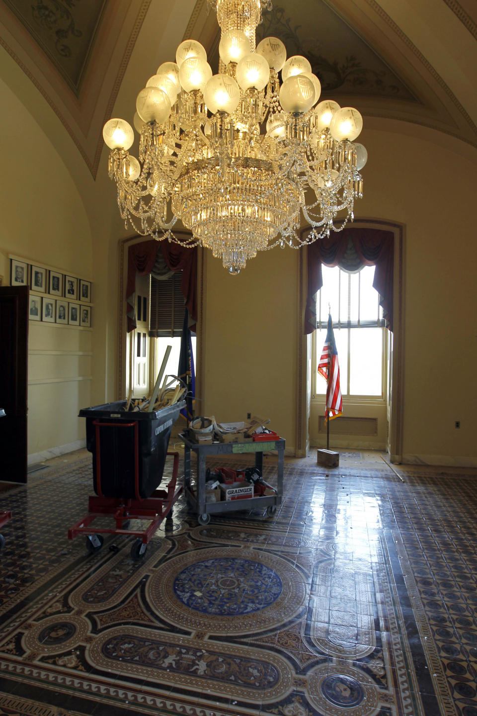 File: The Capitol office, or hideaway, of the late Sen. Robert Byrd, D-W.V., is seen on Capitol Hill in Washington Tuesday, Sept. 7, 2010. / Credit: Alex Brandon / AP