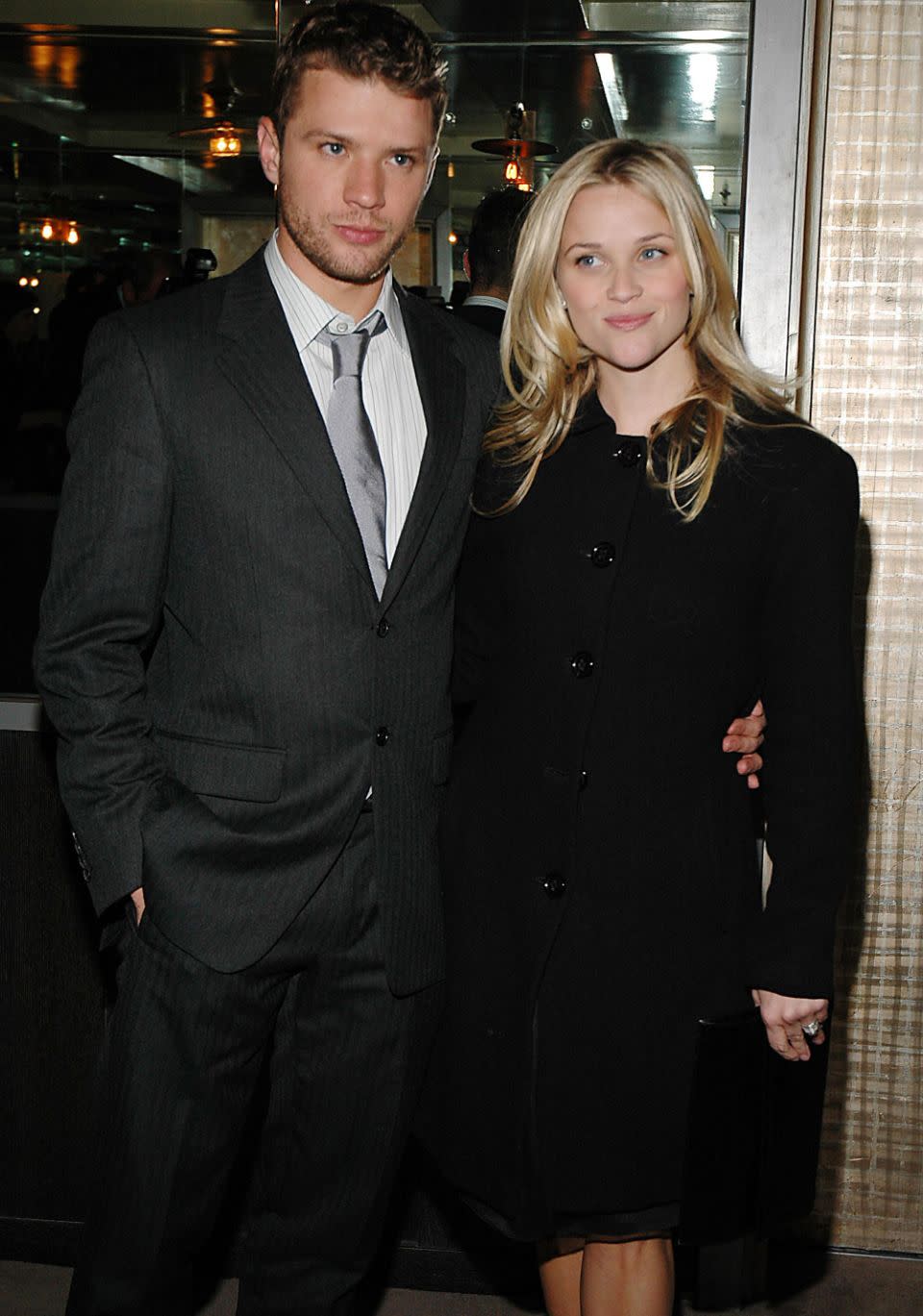 Ryan was previously married to Reese Witherspoon. Source: Getty