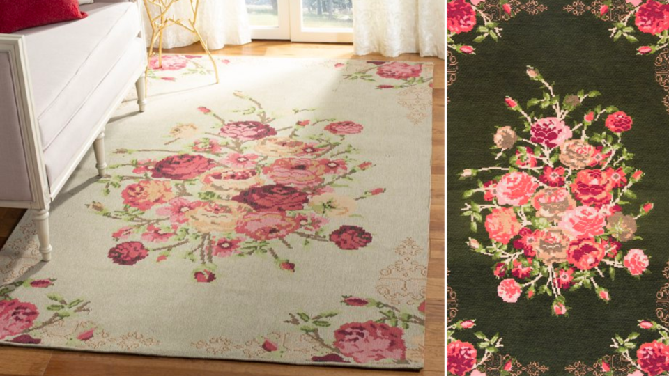 Embellish your home with floral accents.