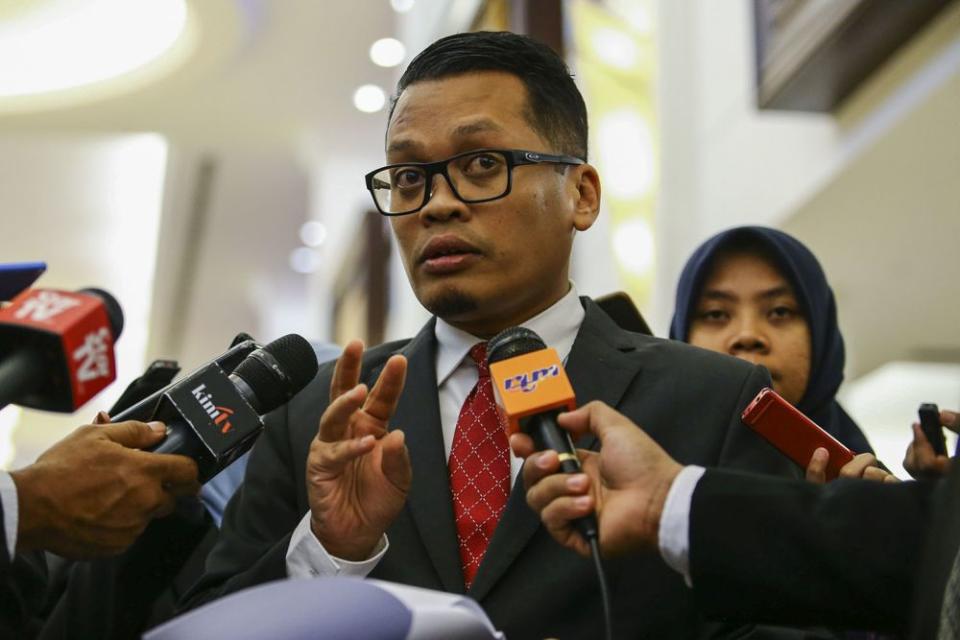 A statement released by PKR chief organising secretary Nik Nazmi Nik Ahmad said the list was formulated to raise the effectiveness of PKR parliamentarians. — Picture by Hari Anggara