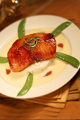 <div class="caption-credit">Photo by: The Cheesecake Factory</div><p> So how about we try another entree, say the Miso Salmon for dinner? That sounds like an order you can smugly eat while your dining companions gnaw on burgers. Bad news: all that glazed salmon is covering up the bed of creamy mashed potatoes you will undoubtedly lick clean. Total cost in calories, according to CalorieLab? 1,673. You may as well have ordered three McRib sandwiches. Sure that mystery meat might not be as healthy as a piece of fish, but at least you won't be as surprised when you're jeans don't fit anymore. </p>