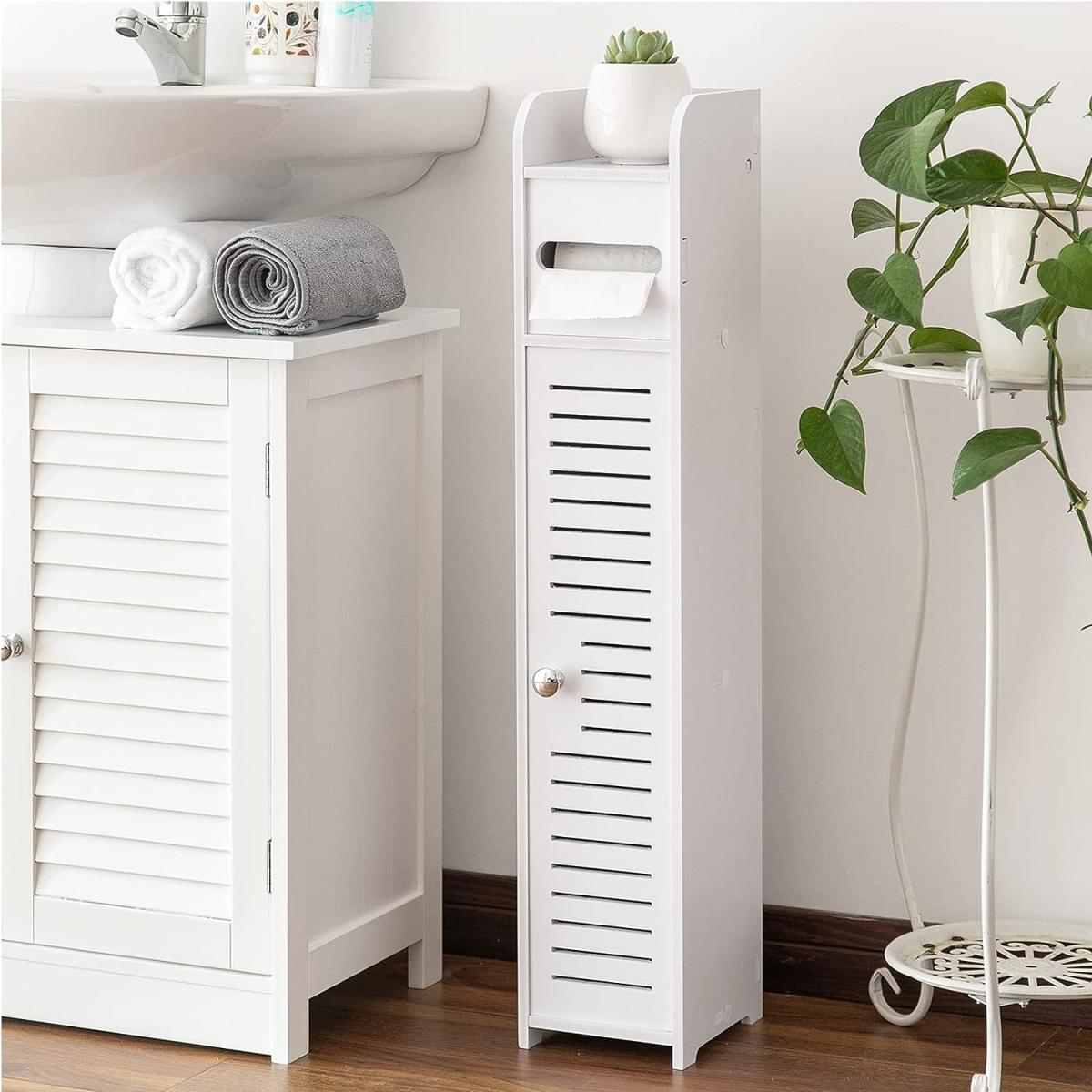 Mueble Organizador Para Baño En Plastico Pvc Impermeable