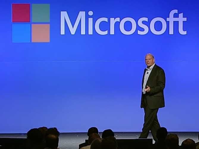 Steve Ballmer ist 2014 als CEO von Microsoft zurückgetreten. - Copyright: Business Insider/Julie Bort