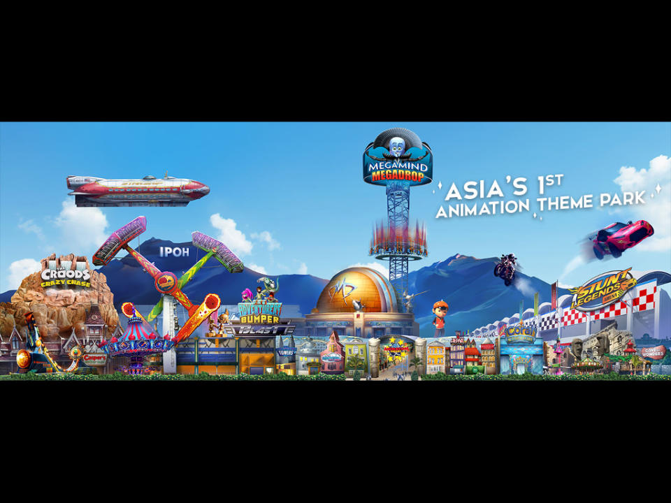 The first fully animation-based theme park in Asia is opening next week