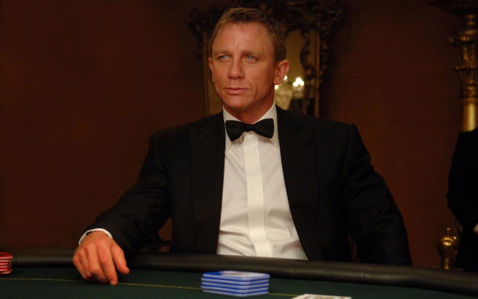 Daniel Craig in Casino Royale, before he tired of the whole Bond enterprise