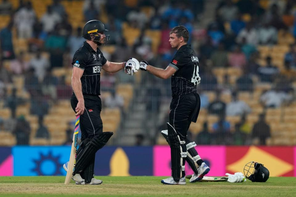 Top Latham top-scored with 68 as New Zealand set Afghanistan 289 to win (AP)