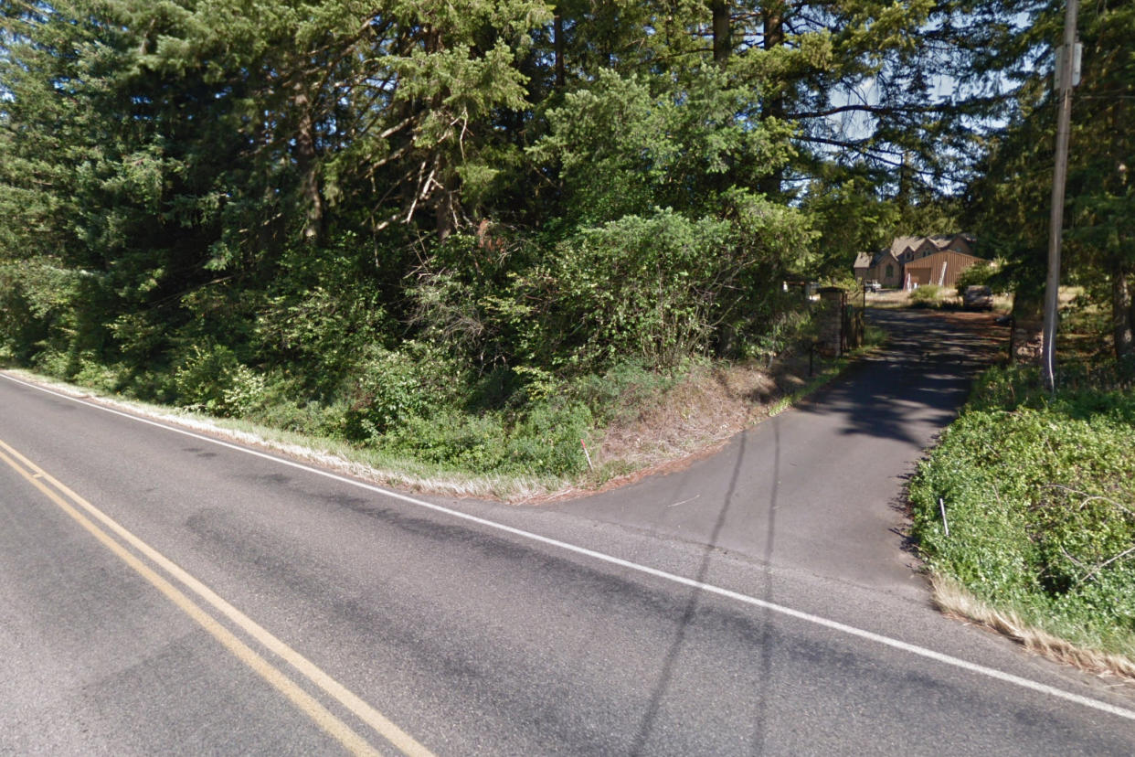 The woman jumped from the car when it reached Camas. (Google Maps)