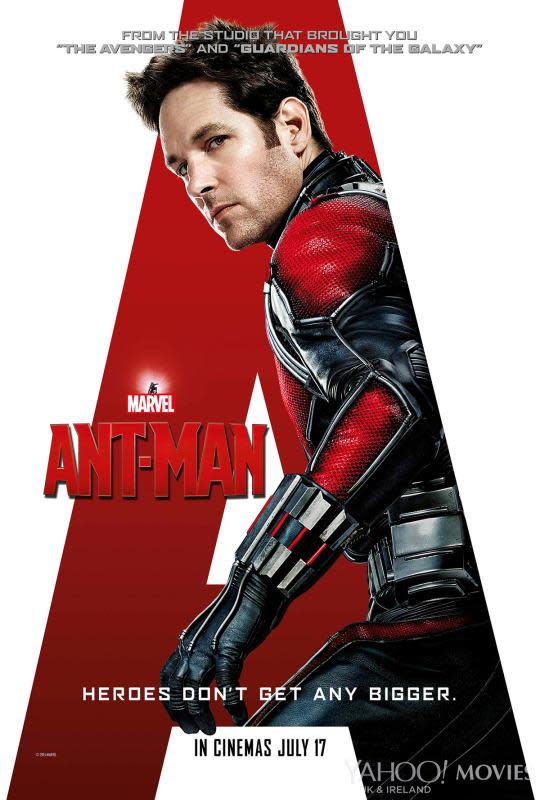 Ant-man - original movie poster - Paul Rudd - video poster Antman