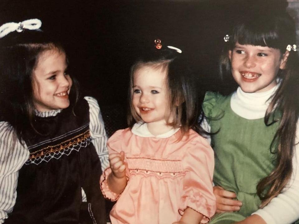 Jennifer Garner childhood photo