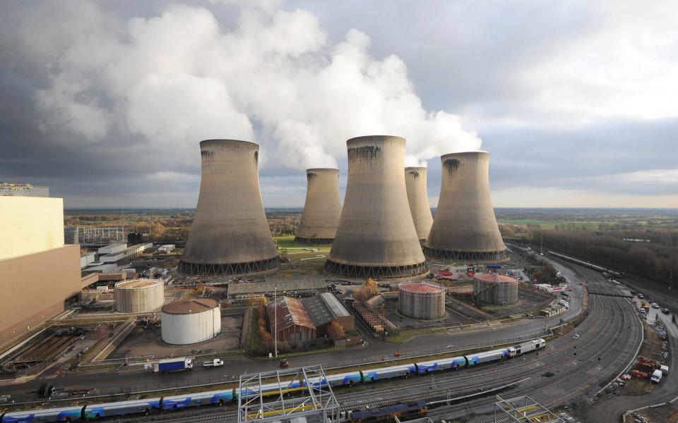 The Drax power station near Selby, North Yorkshire - Anna Gowthorpe/PA Wire