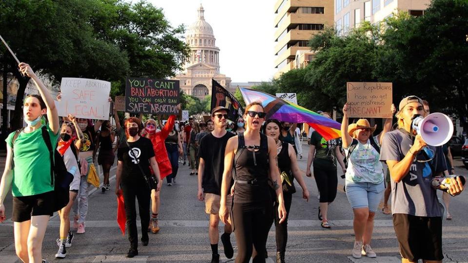 Austin Texas Protest Rally List USA States Worst LGBTQ Laws