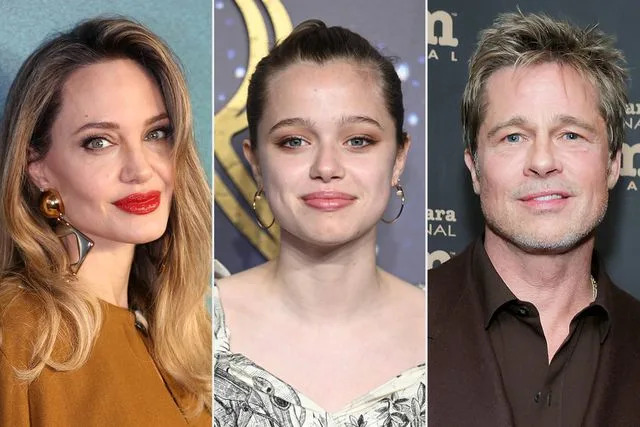 <p>Getty (3)</p> Angelia Jolie and Brad Pitt's daughter Shiloh, 18, files to drop "Pitt" from her surname, requesting to legally go by "Shiloh Jolie."