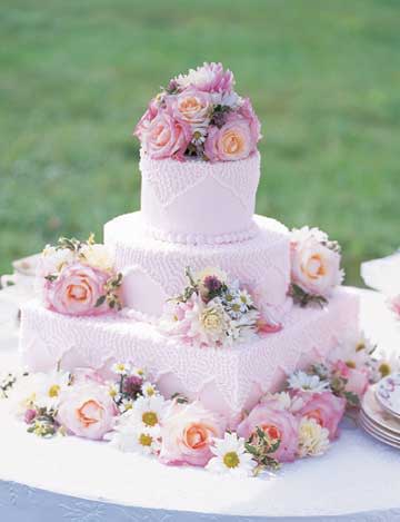 Sentimental Reasons Wedding Cake