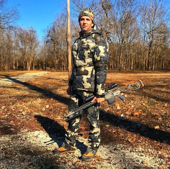 Don Jnr's hunting has come under fire in the past, with snaps of him holding up his trophy kills circulating the internet. Photo: Instagram/donaldjtrumpjr