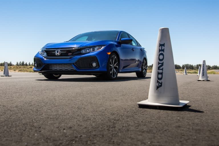 <p>Of course, if the Type R cars are a little too rich for your taste, the Civic Si remains one of the best front-wheel drive economy cars you can own, regardless of year. It's hard to beat a lightweight body and a limited-slip differential. <a rel="nofollow noopener" href="https://www.ebay.com/itm/2019-Honda-Civic-Si-Sedan-Manual/303074602389?hash=item4690a76d95:g:DDsAAOSwFpVcczG1:rk:1:pf:0" target="_blank" data-ylk="slk:Here's a new sedan model;elm:context_link;itc:0;sec:content-canvas" class="link ">Here's a new sedan model</a> for sale right now that you can buy. </p>