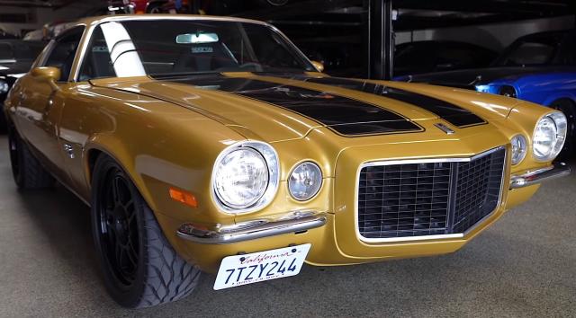 Fully Restored 1970 Chevy Camaro Flexes Its Muscles