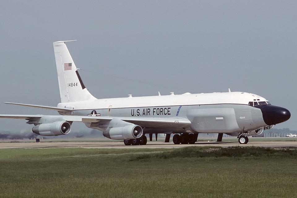 美國空軍RC-135V電子偵察機。   圖：翻攝U.S Air Force