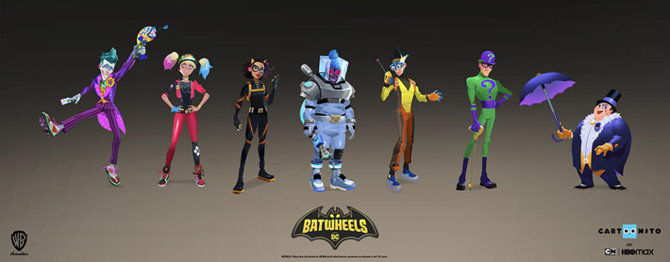 ‘Batwheels’ Batman Rogues Gallery - Credit: Courtesy of Warner Bros. Animation