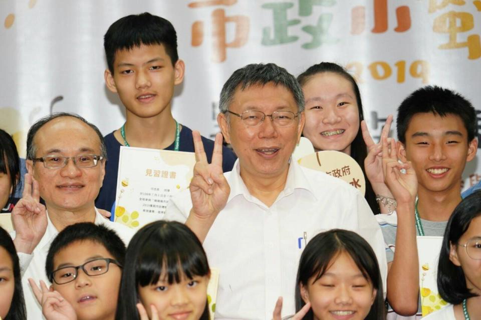 台北市長柯文哲。（圖 / 台北市政府提供）