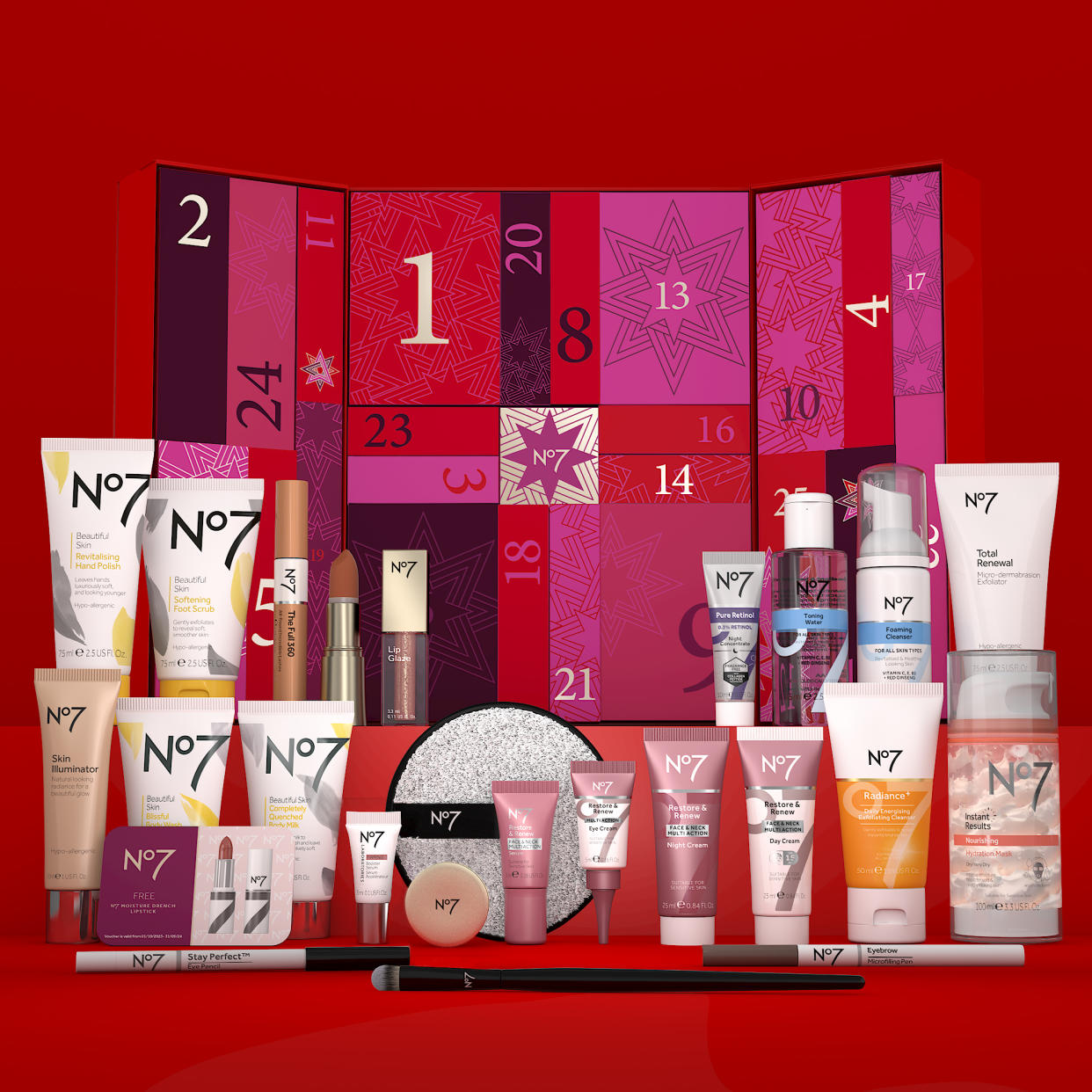 No7 launches four epic beauty advent calendars catered to different