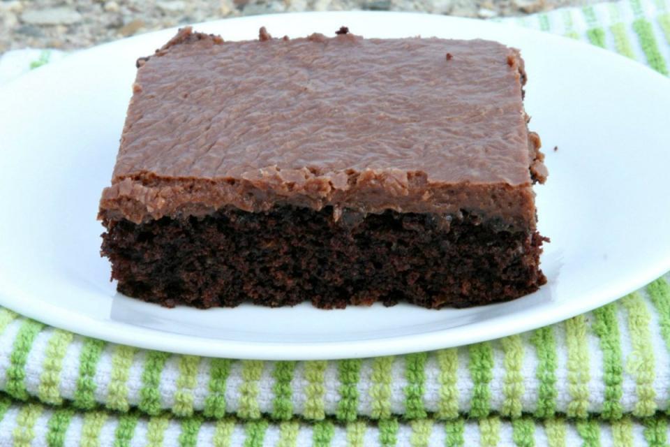 <p>Parade</p><p>Using zucchini in cake is the best idea ever!</p><p><strong>Get the recipe: <a href="/841462/lorilange/chocolate-zucchini-cake-recipe/" data-ylk="slk:Chocolate Zucchini Cake;elm:context_link;itc:0;sec:content-canvas" class="link ">Chocolate Zucchini Cake</a></strong></p>