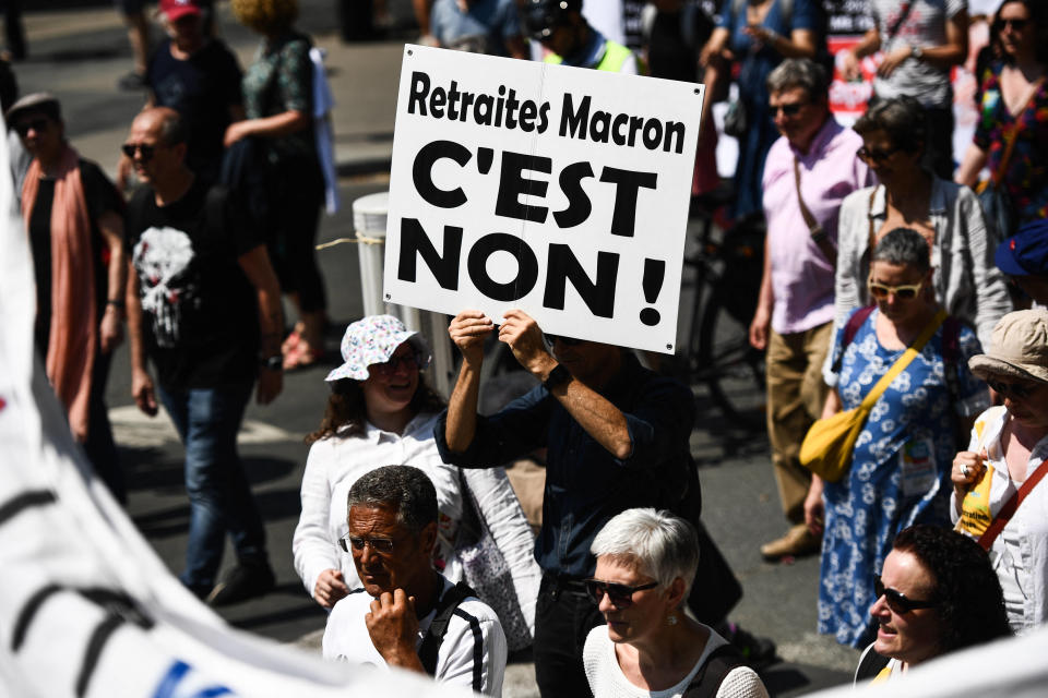 Pour la 14e journée de mobilisation contre la réforme des retraites, ce mardi 6 juin, les cortèges n’avaient jamais enregistré une participation aussi faible depuis le début du mouvement dans la plupart des villes (photo d’illustration à Paris).