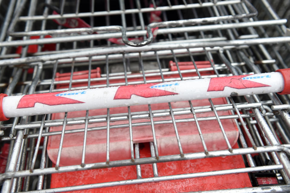 A mum claims her toddler had a trolley rammed into him and was punched in the head after throwing a tantrum at a Kmart in Albany, New Zealand. Source: AAP (file pic)