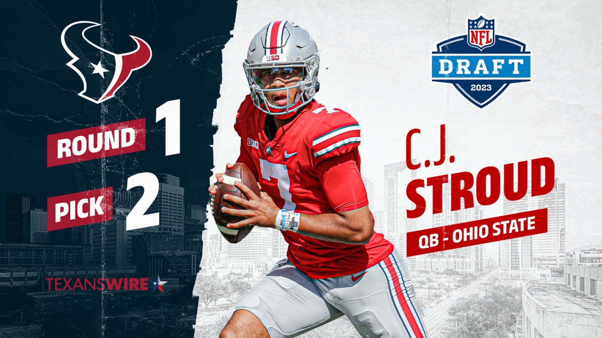Ohio State quarterback C.J. Stroud selected in the first round of the
